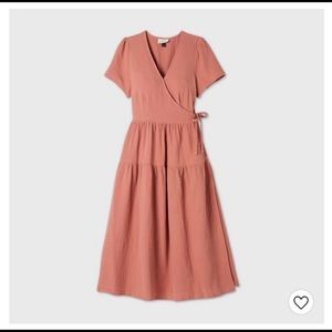 Universal Thread Short Sleeve Wrap Dress
